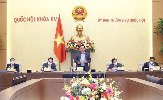 Chủ tịch Quốc hội chủ trì họp về chính sách đặc biệt phòng, chống dịch ảnh 1