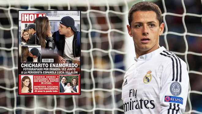 Chicharito "khóa môi" người tình tin đồn xinh đẹp của Ronaldo ảnh 1