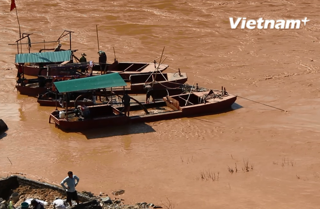 Tỉnh Sơn La khẳng định nạn "cát tặc" trên sông Mã đã bị chặn đứng ảnh 1