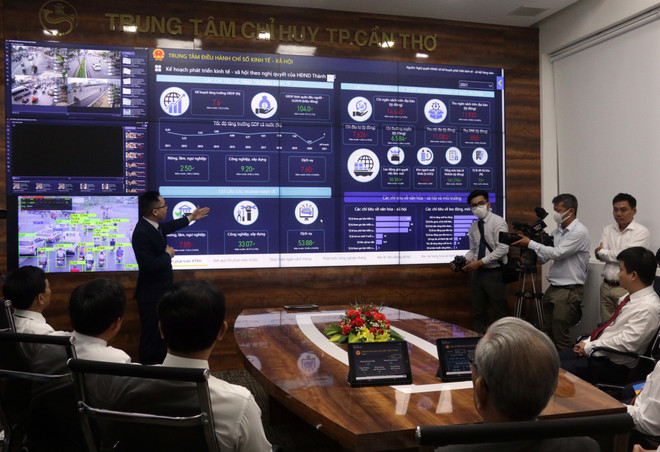 Cần Thơ: Khai trương, thí điểm Trung tâm điều hành đô thị thông minh ảnh 1