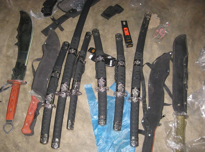 Hải Phòng bắt 4 đối tượng dùng hung khí tranh cướp bãi ngao ảnh 1