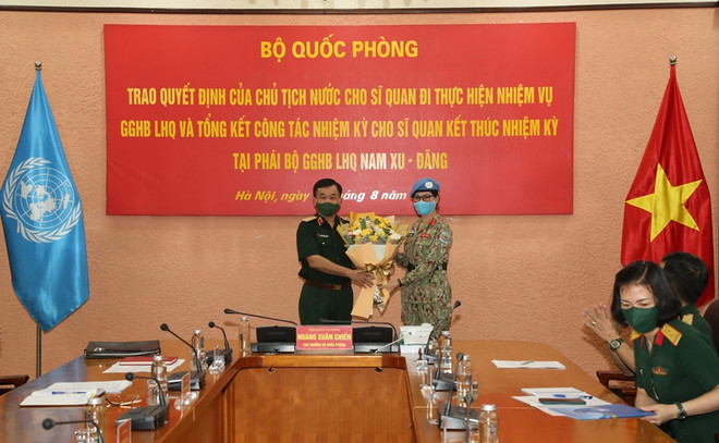 Việt Nam có thêm nữ sỹ quan làm nhiệm vụ gìn giữ hòa bình LHQ ảnh 1