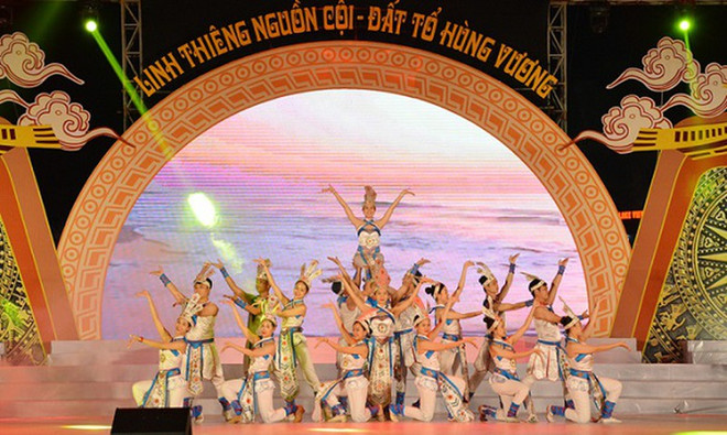 Hoành tráng đêm 'Linh thiêng nguồn cội-Đất Tổ Hùng Vương' ảnh 1