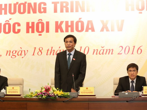 Kỳ họp thứ 2, Quốc hội khóa XIV chú trọng công tác xây dựng pháp luật ảnh 1