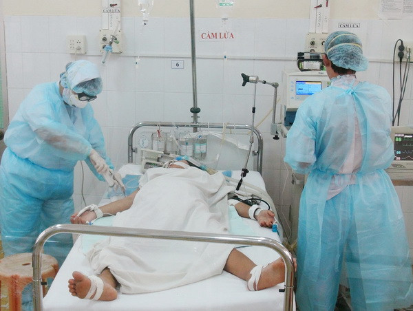 Sức khỏe bệnh nhân nhiễm cúm A/H1N1 tại Hải Phòng đang nguy kịch ảnh 1