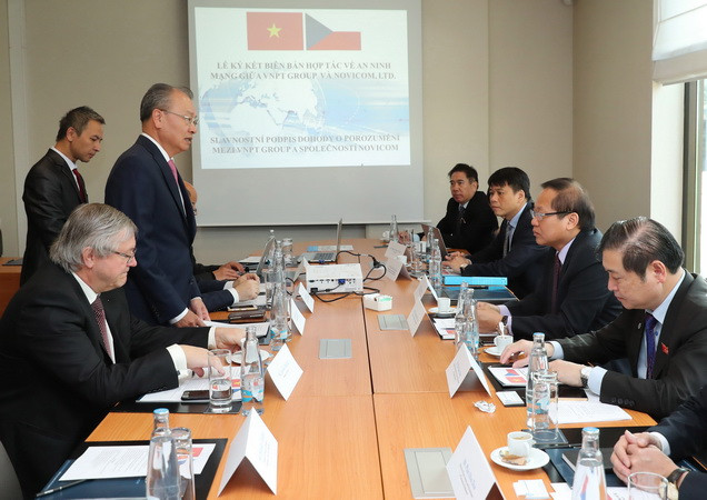 VNPT ký thỏa thuận hợp tác an ninh mạng với Công ty Novicom của Séc ảnh 1