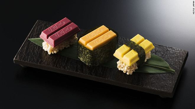 Món sushi KitKat độc đáo dành cho ngày lễ Tình yêu Valentine ảnh 1
