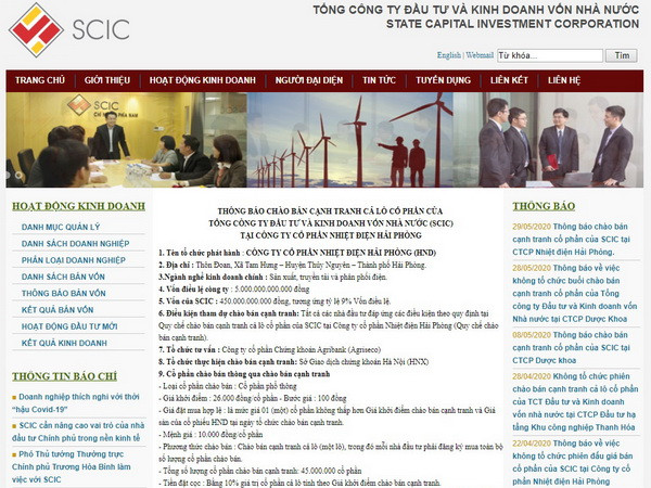 SCIC sắp thoái vốn 45 triệu cổ phần sở hữu tại Nhiệt điện Hải Phòng ảnh 1