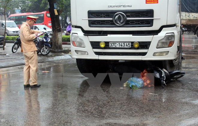 Đắk Nông: Xe tải chở đất tông xe máy, 1 người thiệt mạng ảnh 1