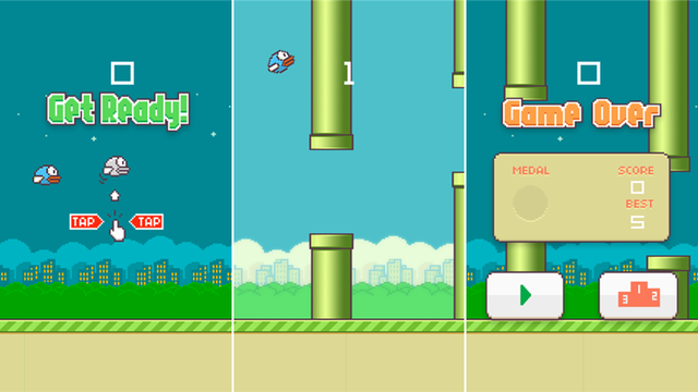 Đã có thể chơi Flappy Bird ngay trên trình duyệt web ảnh 1