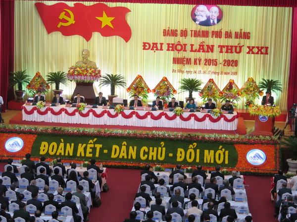 Khai mạc Đại hội đại biểu Đảng bộ thành phố Đà Nẵng lần thứ XXI ảnh 2
