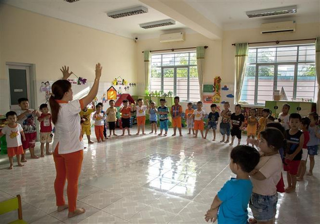 Người nông dân hiến 1.000m2 đất mặt tiền xây ngôi trường khang trang ảnh 1