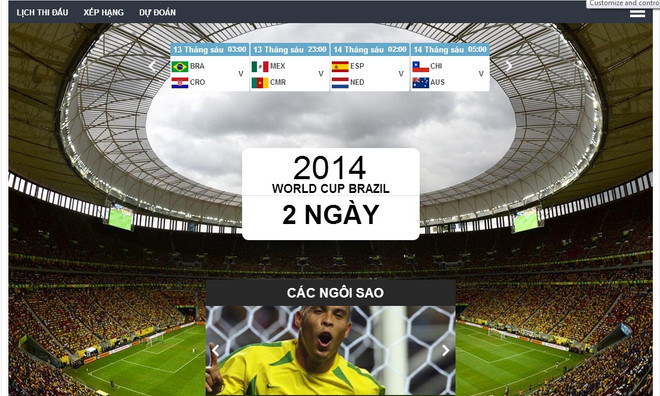 Trải nghiệm khác lạ cùng chuyên trang World Cup của Vietnam+ ảnh 2