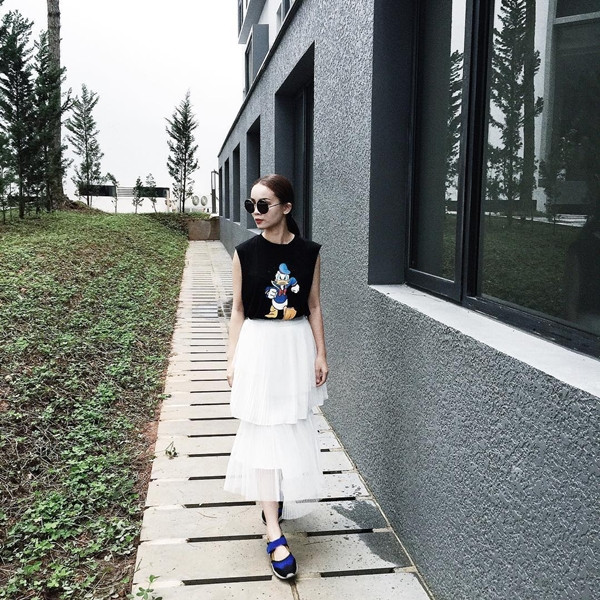 Thanh Hằng "chất lừ" đọ phong cách cùng Hà Tăng và Hà Hồ ảnh 12