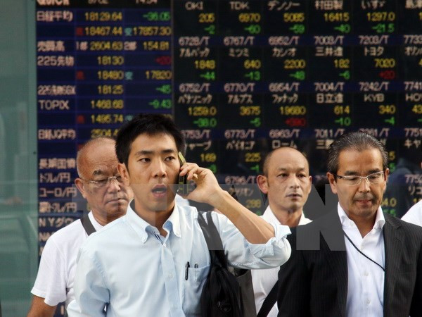 Sắc xanh - đỏ đan xen trên thị trường chứng khoán châu Á ảnh 1