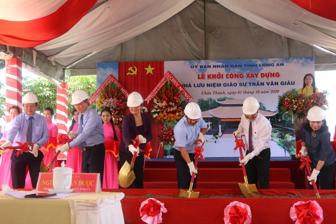 Long An: 8,6 tỷ đồng xây dựng Nhà lưu niệm Giáo sư Trần Văn Giàu ảnh 1