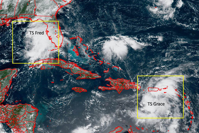 Bão Grace đang hướng đến bờ biển Mexico. (Nguồn: timesnewsexpress.com) Mỹ: Bão Grace mạnh lên thành siêu bão, hướng tới bờ biển của Mexico ảnh 1
