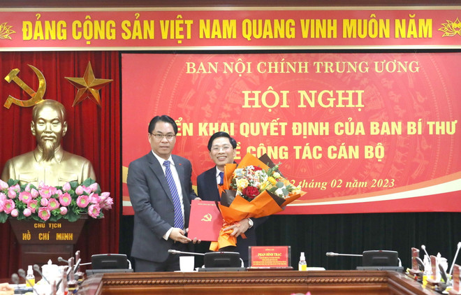 Ông Đặng Văn Dũng giữ chức Phó Trưởng Ban Nội chính Trung ương ảnh 1