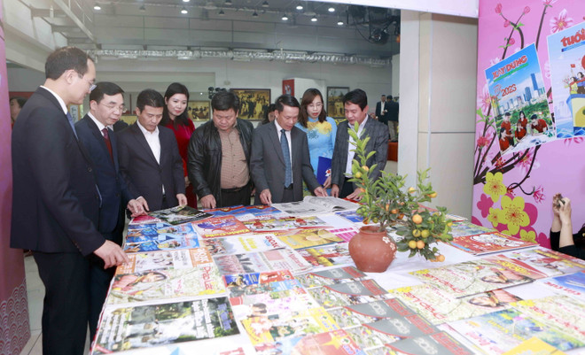 Hội Báo Xuân Vĩnh Phúc: Tôn vinh văn hóa đọc, sự phát triển báo chí ảnh 2