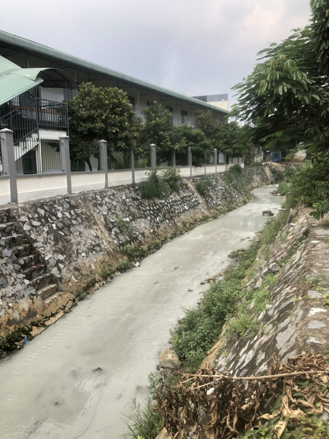 Bình Dương: Suối Sọ lại đổi màu, nổi bọt trắng xóa kéo dài ảnh 2