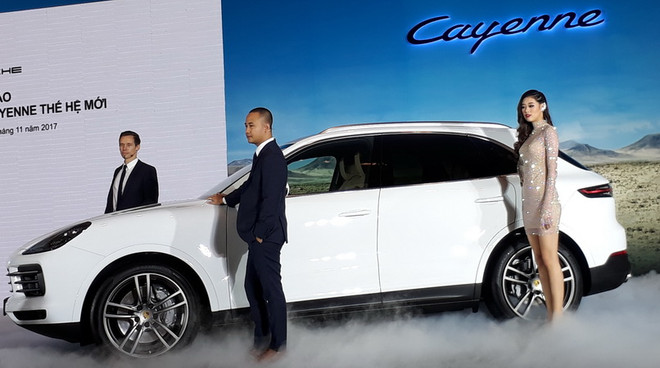 Mẫu xe thể thao Porsche Cayenne thế hệ mới ra mắt tại Việt Nam ảnh 1