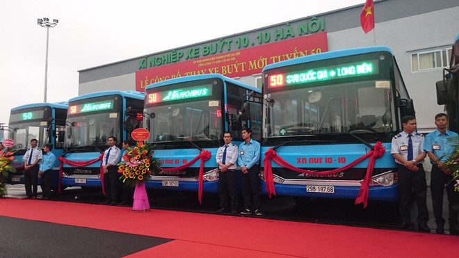 Hà Nội thay thế hàng loạt xe buýt chất lượng cao, có wifi miễn phí ảnh 1