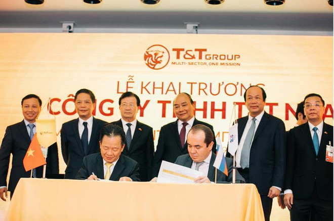 Tập đoàn T&T Group và EABU ký chương trình hành động. Tập đoàn T&T Group thành lập công ty tại Liên bang Nga ảnh 3