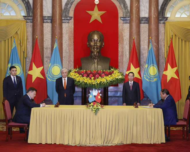 Kết quả chuyến thăm chính thức Việt Nam của Tổng thống Kazakhstan ảnh 2