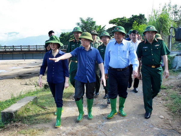 Phó Thủ tướng trực tiếp chỉ đạo khắc phục thiên tai tại Yên Bái ảnh 1