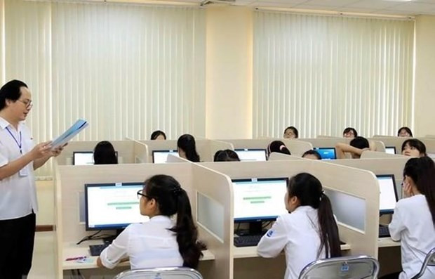 Ảnh minh họa. (Nguồn: TTXVN) Đại học Quốc gia Hà Nội công bố phổ điểm thi đánh giá năng lực ảnh 1