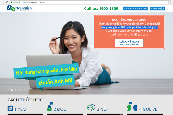 VNPT cung cấp dịch vụ dạy tiếng Anh trực tuyến MyEnglish ảnh 1