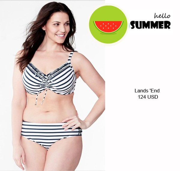 Bí quyết chọn những bộ áo tắm phù hợp cho cô nàng "quá khổ" ảnh 2