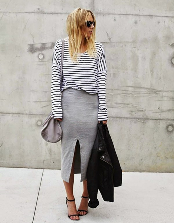 Váy xẻ tà khiến các tín đồ thời trang mê mẩn lúc chuyển mùa ảnh 8