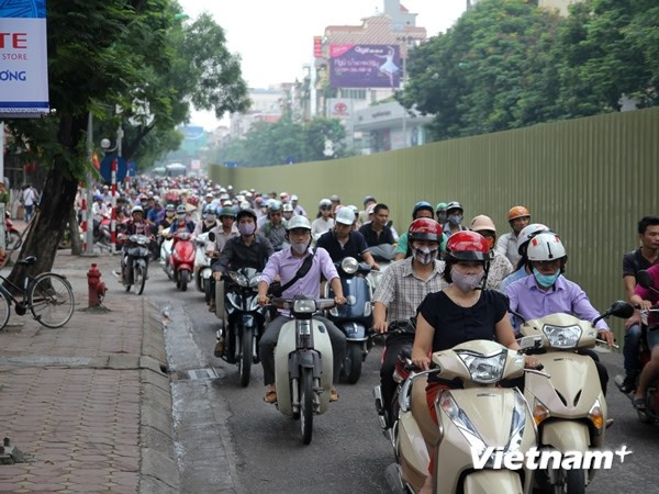 Đề xuất đổi khung giờ cấm ôtô lưu thông tuyến Cầu Giấy-Xuân Thủy ảnh 1