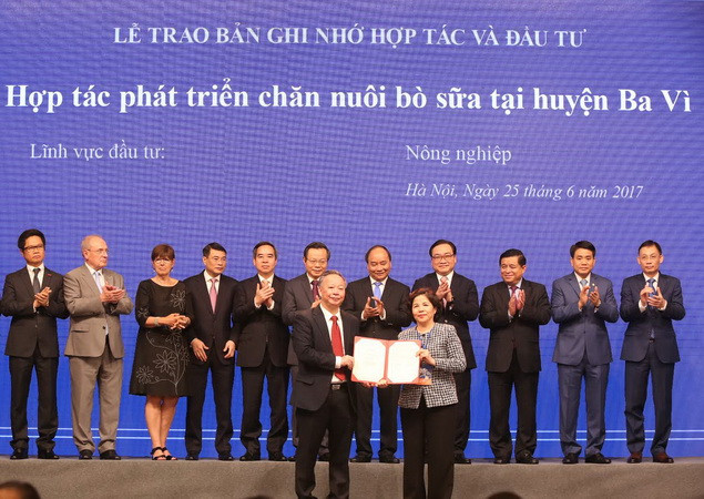 Vinamilk đồng hành cùng sự phát triển của thủ đô Hà Nội ảnh 1