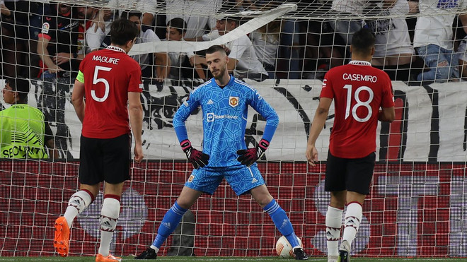 Manchester United bị loại khỏi Europa League. (Nguồn: Getty Images) Europa League: M.U bị loại, Juventus và Roma mơ về trận 'nội chiến' ảnh 1