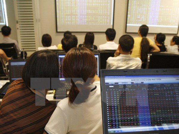 Ảnh minh họa. (Nguồn: TTXVN) VN-Index có khả năng vượt qua ngưỡng 580 điểm trong tuần tới ảnh 1