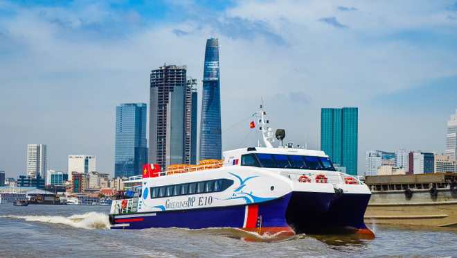 GreenlinesDP là đơn vị chuyên cung cấp các loại tàu cao tốc phục vụ vận tải hành khách cho các vùng trọng điểm như TP.HCM, Cần Giờ, Vũng Tàu,… Lực hấp dẫn từ triển lãm Bất động sản Novaland Expo ảnh 3