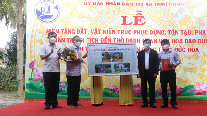 Bình Định: Một gia tộc hiến 1.800m2 đất để xây dựng, tôn tạo di tích ảnh 2