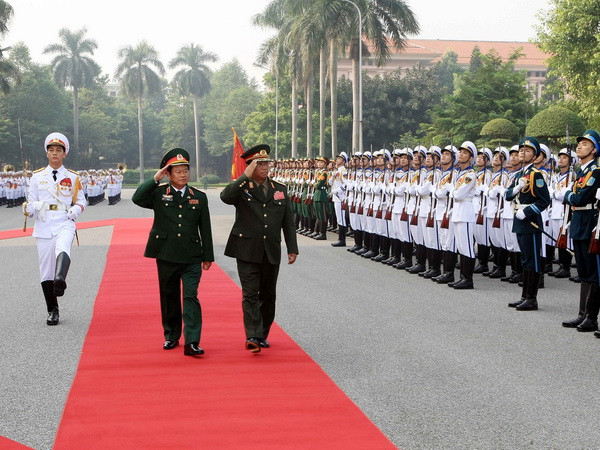 Tăng cường hợp tác Quân đội giữa hai nước Việt Nam-Lào ảnh 1