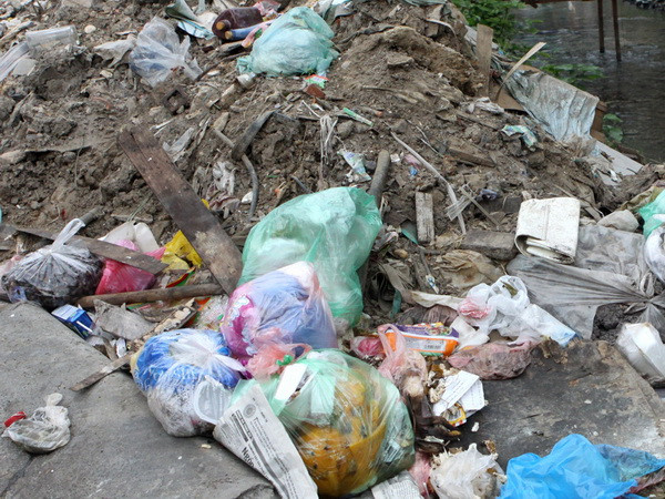 Loay hoay bài toán xử lý rác thải nông thôn ở Thái Bình ảnh 1