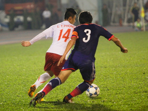 Những cầu thủ dự bị như Lâm Ti Phong chưa thể hiện được mình. (Ảnh: Minh Chiến/Vietnam+) Chuyên gia góp ý VFF cần bổ sung sức mạnh cho U19 ảnh 2