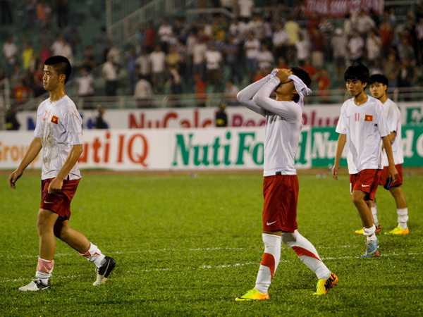 U19 Việt Nam sẽ phản ứng ra sao sau thất bại. (Ảnh: Minh Chiến/Vietnam+) U19 Việt Nam - U19 Tottenham: Đứng dậy sau thất bại ảnh 1