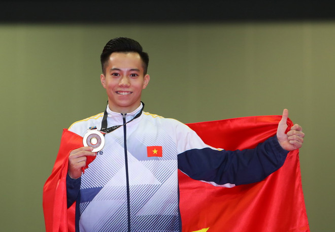 SEA Games 29: Thể dục dụng cụ Việt Nam tiếp tục "gặt Vàng" ảnh 1