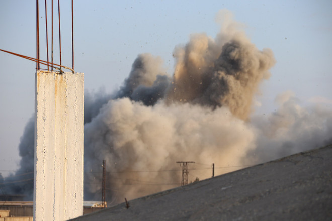 IS tấn công quy mô lớn vào nhà tù ở thành phố al-Hasaka của Syria ảnh 1