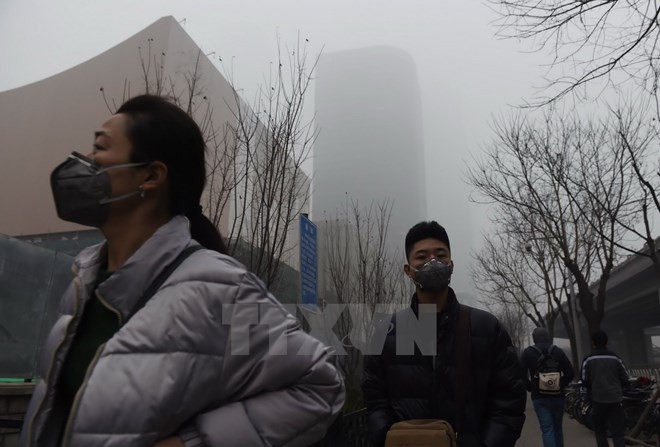 Tình trạng ô nhiễm không khí tại Bắc Kinh chưa được cải thiện ảnh 1
