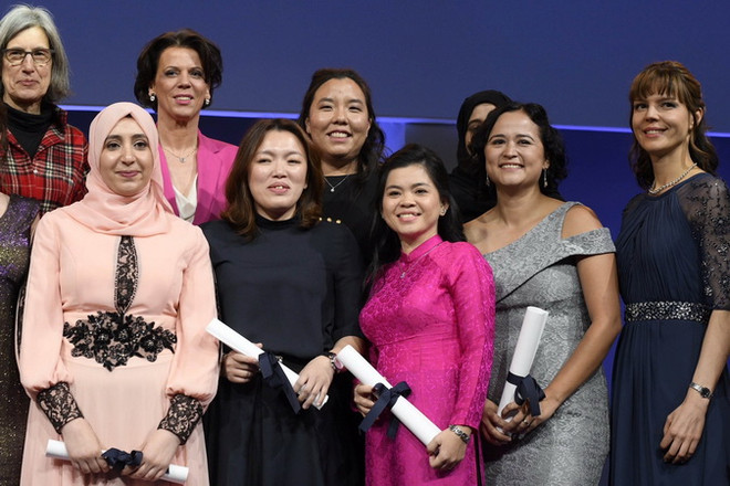 Tiến sỹ Nguyễn Thị Hiệp nhận giải Tài năng trẻ quốc tế tại Paris ảnh 3