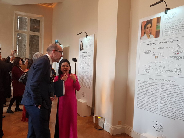 Tiến sỹ Nguyễn Thị Hiệp nhận giải Tài năng trẻ quốc tế tại Paris ảnh 2