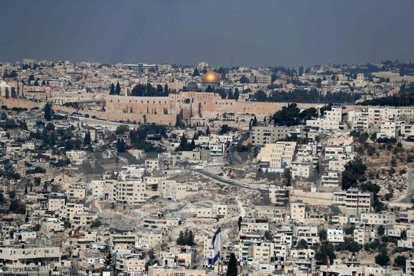 Toàn cảnh khu thành cổ Jerusalem ngày 25/10. (Nguồn: AFP/TTXVN) Iran: Mỹ sẽ sớm hối tiếc vì quyết định công nhận Jerusalem ảnh 1