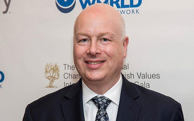 Đặc phái viên Jason Greenblatt. (Nguồn: AP) Mỹ bác thông tin về kế hoạch hình thành liên bang Palestine-Jordan ảnh 1